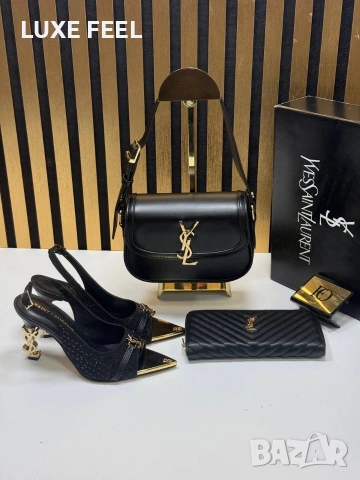 Gucci ⚜️Prada ⚜️Yves Saint Laurent ⚜️ Дамски Сандали 36-41н , снимка 15 - Сандали - 55251844