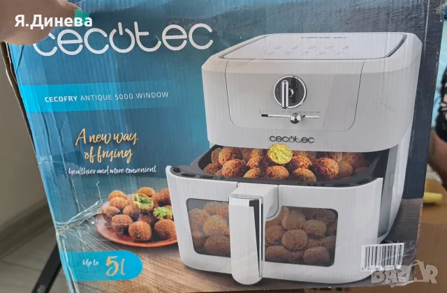 Еър фраер Cecotec 5L, снимка 2 - Други - 55332347