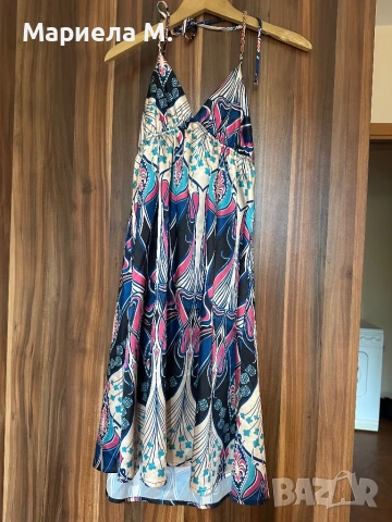 Zara сатенена рокля, XS, като нова