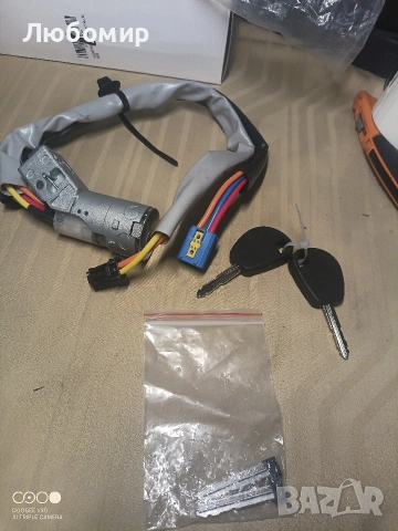 Контактен ключ за запалване с 2 ключа, за Citroen Berlingo 2002-2008 и Peugeot Partner 2002-2008, снимка 2 - Аксесоари и консумативи - 54510665