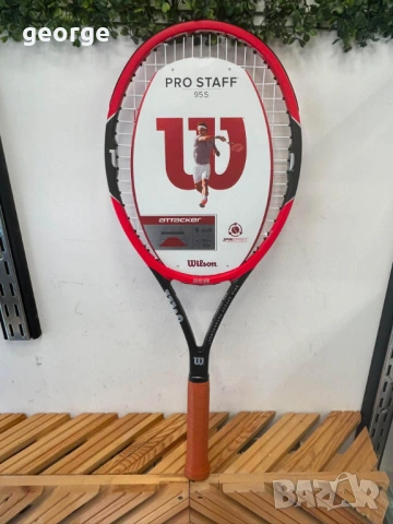 Ракета за тенис Wilson Pro Staff 95S Spin Effect - нова, снимка 4 - Тенис - 54891772