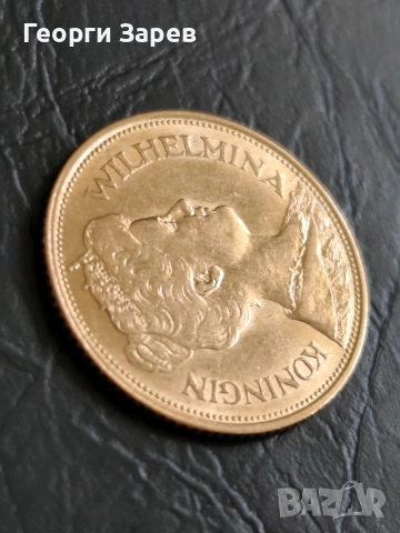 Златна монета,5 гулдена 1912 год, злато, тегло 3.36 гр, проба 900/1000, снимка 7 - Нумизматика и бонистика - 54210886