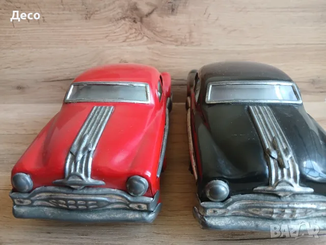 Стари ламаринени играчки коли Pontiak., снимка 3 - Колекции - 55573882