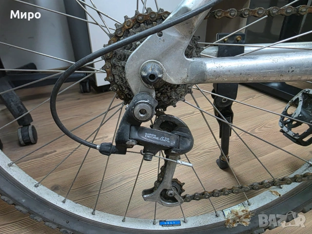 Deore Lx stx rc Велосипед колело 26 инча алуминиева рамка 7005 aluminium, снимка 2 - Велосипеди - 54686622