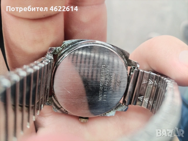 ШВЕЙЦАРСКИ ЧАСОВНИК DUGENA 17 КАМЪКА , снимка 2 - Мъжки - 53958486