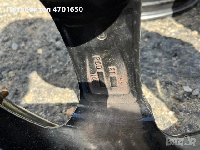 AEZ 17” 5x112 ET40 Черни джанти – VW Golf, Audi, Skoda, Seat , снимка 5 - Гуми и джанти - 54902393
