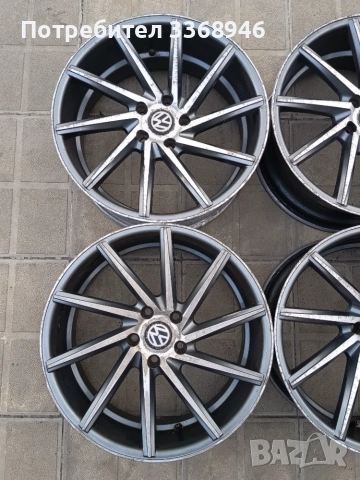 Джанти VOSSEN CVT 18" 5X112, снимка 3 - Гуми и джанти - 55254902