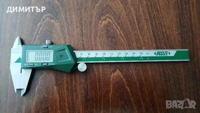 Продавам дигитален шублер INSIZE 0-150 mm., снимка 2 - Шублери - 54680228