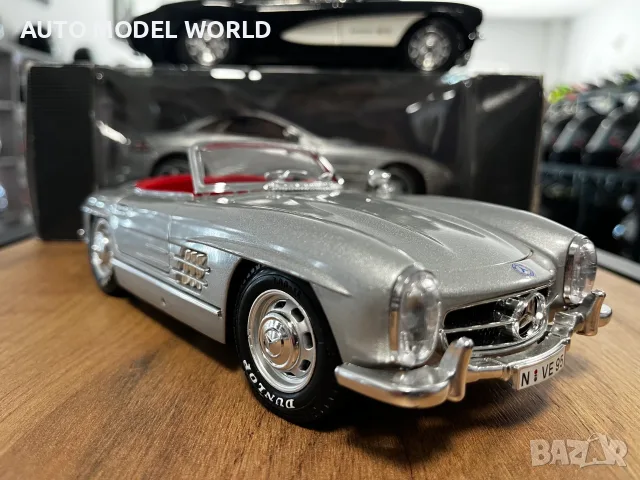 BBURAGO метален колекционерски модел MERCEDES BENZ 300SL CABRIO 1954г. 56.72 лв. / 29 €
