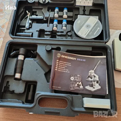 Електронен микроскоп Biolux NV 20x-1280x Bresser , снимка 6 - Медицинска апаратура - 55555990