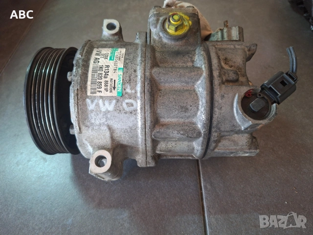 Компресор климатик от Vw Passat B6 2.0 TDI, снимка 6 - Части - 55059025