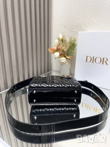 Christian Dior Lady Dior Mini – 20 см, снимка 6 - Чанти - 55417340