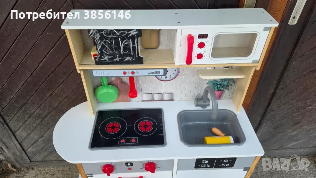 Детска кухня Играчка, снимка 5 - Играчки за стая - 55606387