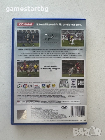 Pro Evolution Soccer 2008 за PS2, снимка 2 - Игри за PlayStation - 55078952