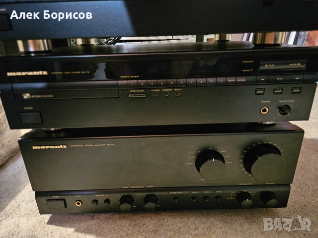Сет Marantz с дистанционно, снимка 5 - Аудиосистеми - 54877180