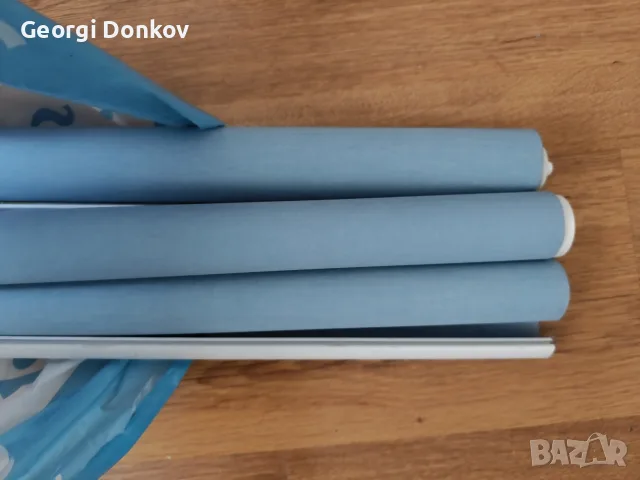 3 броя щори Rollplast (светлосини) – Като нови!, снимка 5 - Щори - 55618890