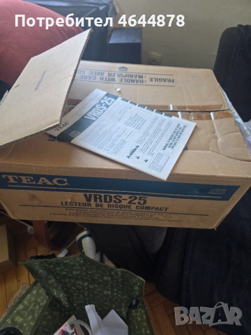 ПРОДАВАМ TEAC VRDS-25 High-End CD Player 16.5kg Japan, снимка 3 - Аудиосистеми - 54587033