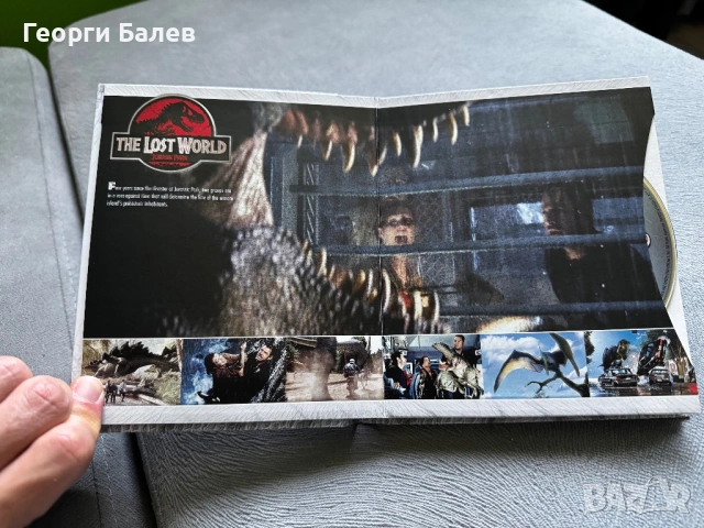Jurassic Park Limited edition booklet+ Jurassic World Blu-ray без бг субтитри, снимка 6 - Blu-Ray филми - 54788663