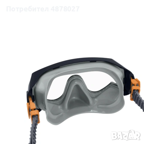 Комплект за шнорхелинг Bestway – маска, шнорхел и плавници с UV защита и суха система, снимка 7 - Водни спортове - 55236574