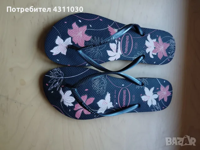 Дамски чехли havaianas 41/42, снимка 3 - Джапанки - 55428230