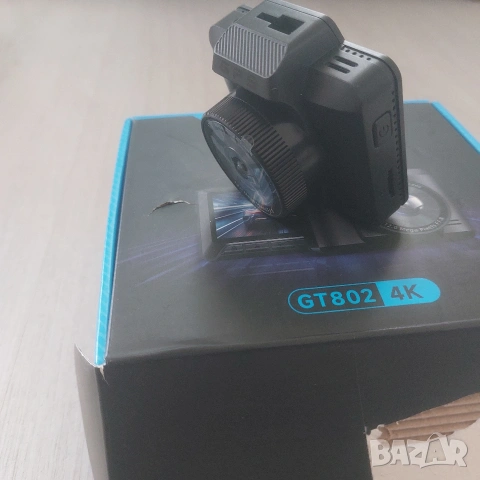 Професионален 4K Видеорегистратор GT802 | Предна + Задна Камера | WiFi | GPS | Нощно Виждане, снимка 6 - Друга електроника - 54470928