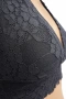Hunkemöller дамски комплект бельо с дантела – сутиен 75D и бикини S, снимка 4