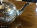 Сребърен английски чайник, снимка 3