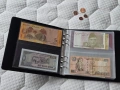Класьор (албум) за банкноти с включени банкноти , снимка 1