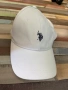 Бяла шапка с козирка U.S. Polo Assn. – Оригиналн, снимка 1