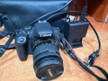 Canon EOS 800D + 18–55mm IS – DSLR фотоапарат, 24.2MP, Wi-Fi, сензорен въртящ дисплей, снимка 1
