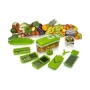Кухненско Ренде за зеле,моркови с контейнер-Nicer Dicer Plus от 13 части + Подарък Бутилка за зехтин, снимка 8