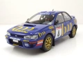 Subaru Impreza 555 n4 Sieger RAC Rallye 1994 McRae/Ringer - мащаб 1:18 на Kyosho нов в кутия, снимка 1