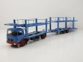 MAN автовоз 1970 - мащаб 1:43 на ixo models моделът е нов PVC дисплей-кейс, снимка 1