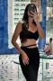 Дамски черен комплект LBD, снимка 2