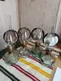 Стари газени лампи - номер 8, 4 броя, снимка 1