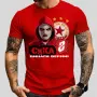 Фен тениски на Цска София тениска Cska Sofia сектор Г фланелка, снимка 1