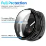 Samsung Galaxy Watch 9 44mm / Watch 9 40mm / 360° Твърд пластмасов кейс с вграден протектор за екран, снимка 4