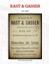 Метални крака от шевна машина Rast & Gasser 1900г., снимка 5