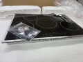 Стеклокерамичен плот за вграждане, 5 зони, 77 см, 8200W, инокс рамка, GASLAND CH775BF20B, снимка 11