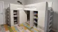 Двуетажни легла с гардероби, снимка 2