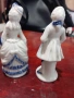 Винтидж японски порцеланови фигурки Дама и Кавалер Tajimi Pottery като ново, снимка 9