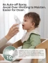 Momcozy BreezyClear™ 2-в-1 електрически назален аспиратор за бебета със спрей, 65kPa засмукване , снимка 4