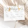 Дизайнерски картички Baby Predictions за попълване (име, рожд. дата, тегло) 50 бр Baby Shower, снимка 2