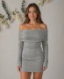Сребриста рокля ZARA, снимка 1
