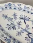 Meissen плато 60см-2,9кг/Син Лук/Майсен порцеланова чиния за сервиране, снимка 4