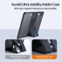 XUNDD калъф за Samsung Tab S10+/S9+ – TPU+PC, подставка, Airbag, протектор, черен, снимка 3