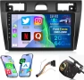 Мултимедия за Ford Fiesta Android, Двоен дин, Навигация, Форд Фиеста, плеър, 9“ екран, 2DIN, снимка 1