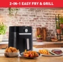 Уред за готвене с горещ въздух Tefal Easy Fry & Grill EY501815, 1400W, капацитет 4.2L, снимка 9