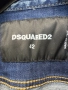 Dsquared2 класическо дънково синьо яке, снимка 2