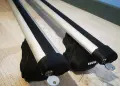 Алумуниев багажник Напречни греди THULE 120см за монтаж на рейки, снимка 4